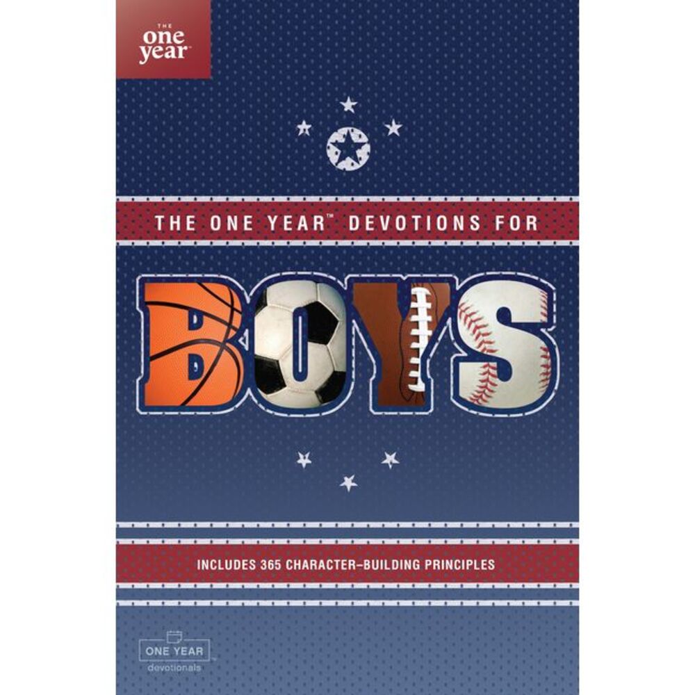 One Year Book of Devotions for Boys -- Tyndale